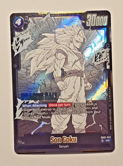 Dragon Ball Super Fusion World Manga Booster 02 Son Goku SR SB02-023 - Image 1
