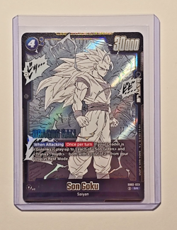 Dragon Ball Super Fusion World Manga Booster 02 Son Goku SR SB02-023 - Image 3