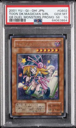 2001 #G602 TOON DARK MAGICIAN GIRL PSA 10 - Image 1