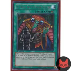 Yugioh A Deal with Dark Ruler LCJW-EN241 Rare 1st Edition NM - Image 1