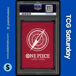 2022 ONE PIECE ROMANCE DAWN #OP01-001 RORONOA ZORO ALTERNATE ART PSA 10 - Image 2