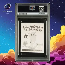 Carte Pokemon Dracaufeu / Charizard 6 PSA 9 Merlin Sticker - Image 2