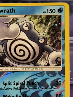 Poliwrath 32/149 Sun & Moon Base Set Pokemon English - Near Mint Reverse Holo - Image 3
