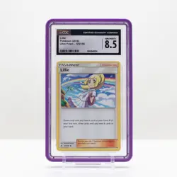 Pokemon Lillie Non-Holo #125/156 Ultra Prism 2018 - CGC 8.5 - Image 1