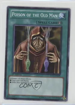 Poison of the Old Man 1st Ed. YuGiOh Dawn XYZ Starter Deck #YS11-EN029 READ - Image 1