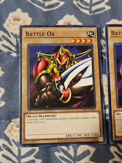 Battle Ox x3 - Common - LDK2 Playset Yugioh - Image 2