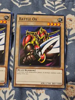 Battle Ox x3 - Common - LDK2 Playset Yugioh - Image 4