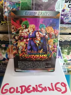 Dragon Ball Super Card Game BT28 Energy Marker Silver Foil M-20 SOUS BLISTER - Image 1