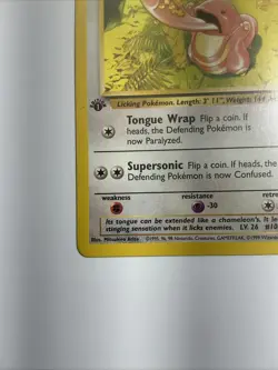 Lickitung 38/64 Jungle Regular 1st Edition Pokemon Vintage Rare Card TCG - Image 3