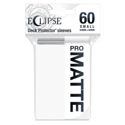 2 packs of 60 (120) Ultra PRO Pro-Matte Eclipse Arctic White Small Card Sleeves - Image 1