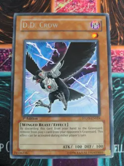 Yu-Gi-Oh! D.D. Crow STON-EN024 1st Edition Rare NM/LP - Image 1