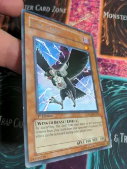 Yu-Gi-Oh! D.D. Crow STON-EN024 1st Edition Rare NM/LP - Image 2