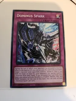Yu-Gi-Oh! Dominus Spark BLZD-EN077 Secret Rare Freshly Pulled Near Mint - Image 1
