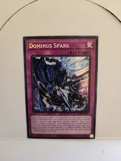 Yu-Gi-Oh! Dominus Spark BLZD-EN077 Secret Rare Freshly Pulled Near Mint - Image 3