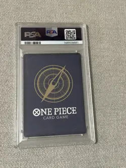 2025 ONE PIECE OP13-CARRYING ON HIS WILL SPECIAL ALTERNATE ART SMOKER PSA 10 GM - Image 2