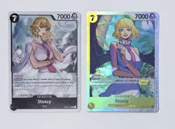 Stussy OP13-110 SR Carrying On His Will & Stussy EB-03 Holo Foils - One Piece - Image 1