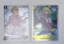 Stussy OP13-110 SR Carrying On His Will & Stussy EB-03 Holo Foils - One Piece - Image 2