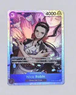 Nico Robin ST26-003 SR ONE PIECE Card Game NM Purple Starter Deck 26 NM ENGLISH - Image 1