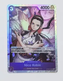 Nico Robin ST26-003 SR ONE PIECE Card Game NM Purple Starter Deck 26 NM ENGLISH - Image 2
