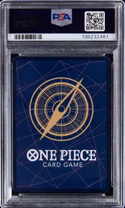 Bandai One Piece CCG Monkey D. Luffy P-043 Convention Promo Foil PSA 10 - Image 2
