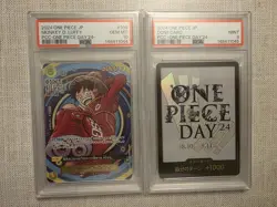 PSA 10 ONE PIECE DAY 24 Monkey D Luffy + PSA 9 DON Sequential Set 2024 Japanese - Image 1