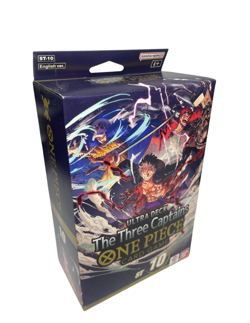 One Piece TCG ST-10 Ultra Deck Three Captains Sealed English Bandai Namco - Image 1