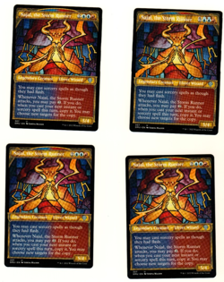 Set Of 4 Najal The Storm Runner Showcase #307 Dominaria United MTG Card - Image 1