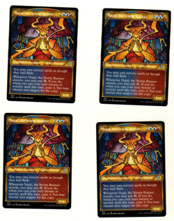 Set Of 4 Najal The Storm Runner Showcase #307 Dominaria United MTG Card - Image 3