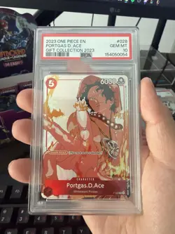 One Piece CCG Ace 2023 Gift Collection PSA 10 - Image 1
