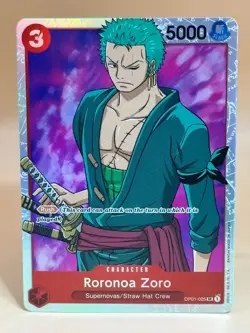 One Piece TCG - Roronoa Zoro (025) - OP01-025 - Romance Dawn - Image 1