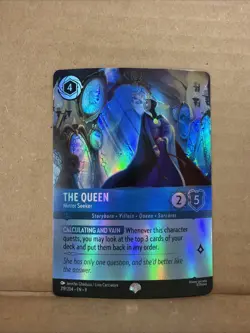 Disney Lorcana Fabled The Queen - Mirror Seeker (Epic) 219/204 Holo - Image 1