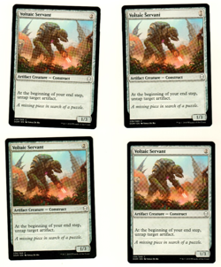 Set Of 4 Voltaic Servant #236/269 Dominaria Magic The Gathering Card - Image 1