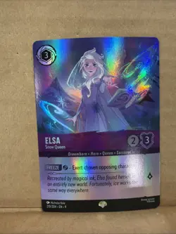 Disney Lorcana Fabled Elsa - Snow Queen (Epic) - Fabled # 210 - Image 1