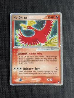 Ho-Oh ex 17/17 ( POP Series 3 ) Ultra Rare Cosmos Holo 2006 Pokemon Card - LP - Image 1
