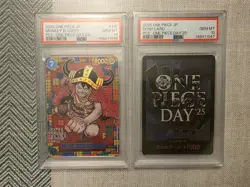PSA 10 ONE PIECE DAY 25 Monkey D Luffy Premium Card Sequential Set 2025 Japanese - Image 1