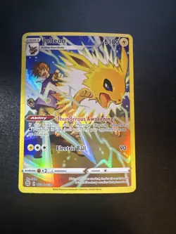Pokemon Jolteon TG04/TG30 Brilliant Stars Ultra Rare Holo 100HP Card - Image 1