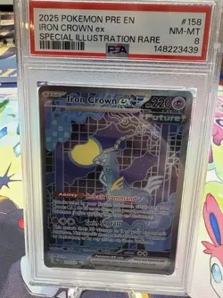 Pokemon TCG Iron Crown EX Prismatic Evolutions Card 158/131 - Image 1