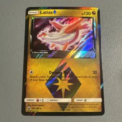 Pokemon Celestial Storm Latias Holo Rare Prism Holo Card 107/168 NM - Image 1