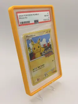 Pikachu PSA 8 Pokemon Rumble 7/16 Holo Promo 2009 English Card - Image 2