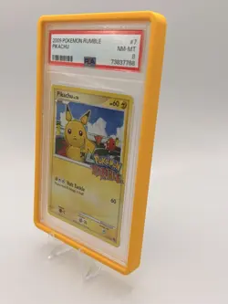 Pikachu PSA 8 Pokemon Rumble 7/16 Holo Promo 2009 English Card - Image 3