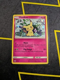Mimikyu SM163 Holo Pokemon Sun Moon Team Up Black Star Blister Promo Card - Image 1