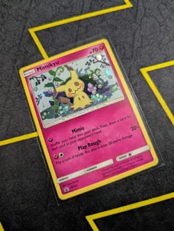 Mimikyu SM163 Holo Pokemon Sun Moon Team Up Black Star Blister Promo Card - Image 2