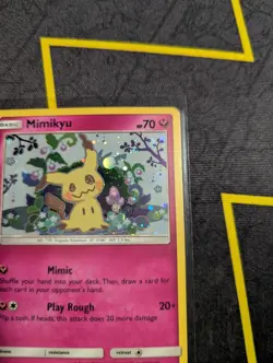 Mimikyu SM163 Holo Pokemon Sun Moon Team Up Black Star Blister Promo Card - Image 5