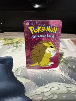Sandslash #28 - Vintage Vending Machine Prism Sticker 2000 - Pokemon Card - Image 1