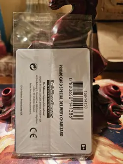 Special Delivery Charizard # SWSH075. Promo Card MINT. Sealed. NR! 3 day auction - Image 3