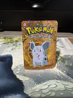 Nidoran #29 - Vintage Vending Machine Prism Sticker 2000 - Pokemon Card - Image 1
