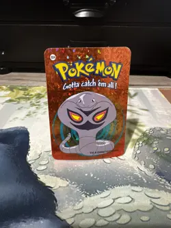 Arbok #024 - Vintage Vending Machine Prism Sticker 2000 - Pokemon Card - Image 1