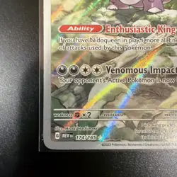Pokemon TCG Nidoking Scarlet & Violet 151 Illustration Rare Card 174/165 NM - #2 - Image 4