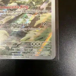 Pokemon TCG Nidoking Scarlet & Violet 151 Illustration Rare Card 174/165 NM - #2 - Image 5