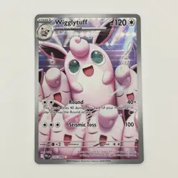 Wigglytuff 105/094 Illustration Rare Me02 Holo 120 HP Stage 1 Card - Image 1